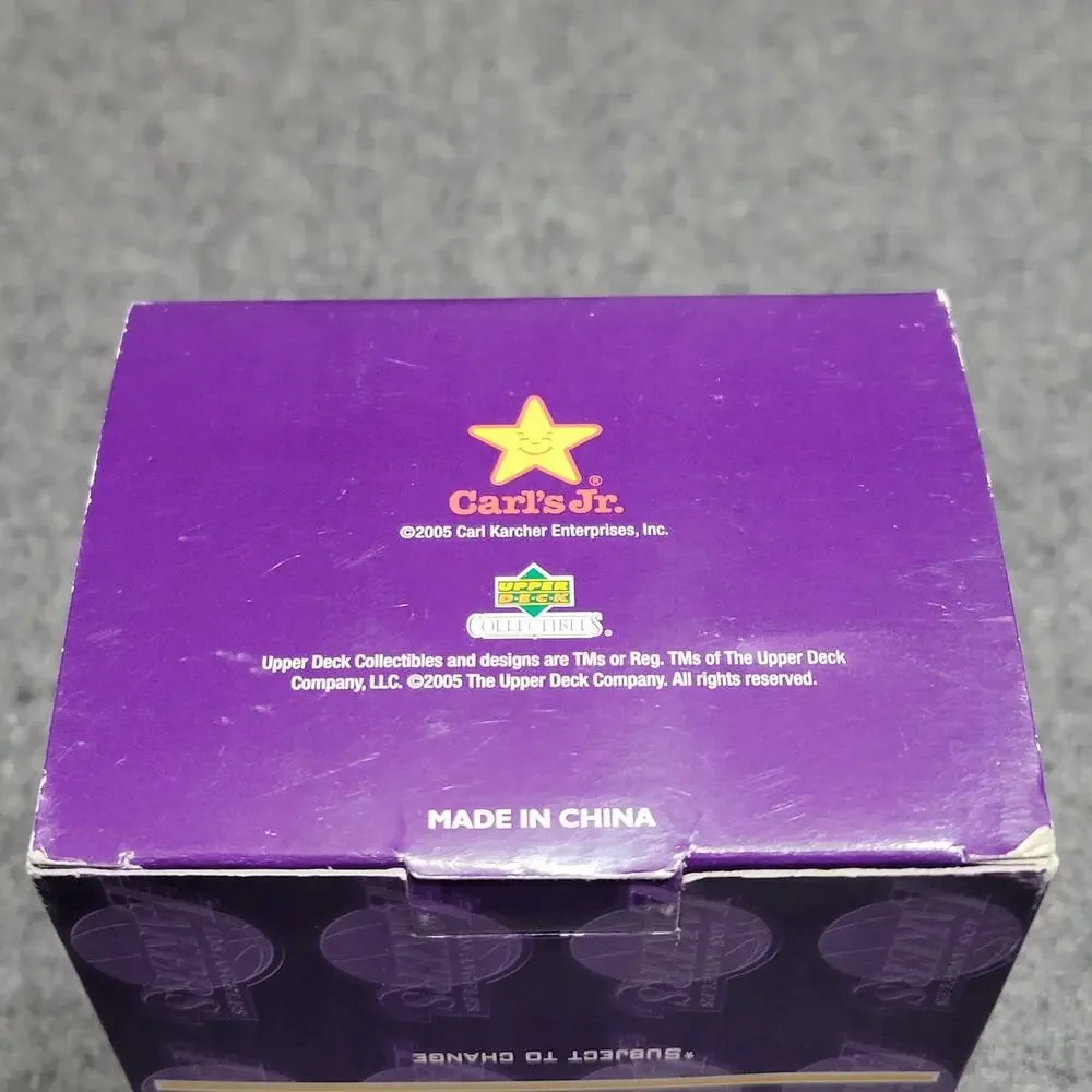 Vintage LA Lakers Bobblehead Luke Walton#4 2005 Upper Deck Carls Jr Throwback